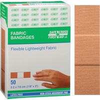 Bandages, Rectangular/Square, 3", Fabric, Non-Sterile Moffatt Supply & Specialties