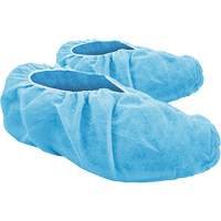 CoverMe Disposable Shoe Covers, Large, Polypropylene, Blue Moffatt Supply & Specialties