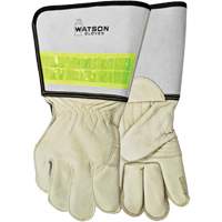 Circuit Breaker Linesman Welding Gloves, Grain Cowhide, Size Medium Moffatt Supply & Specialties
