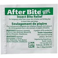 After Bite Insect Sting Relief Towelettes Moffatt Supply & Specialties