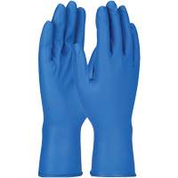 Grippaz Gloves, Small, Nitrile, 8-mil, Powder-Free, Blue Moffatt Supply & Specialties