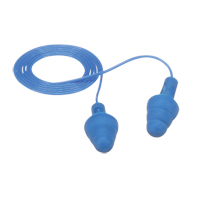 Bouchons d'oreilles d&eacute;tectables E-A-Rsoft UltraFit, Avec cordon, R&eacute;gulier, Vrac - Sac en poly, NRR dB 25 Moffatt Supply & Specialties