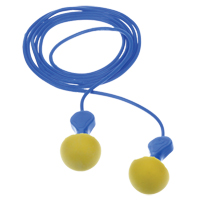 Bouchons d'oreilles d&eacute;tectables E-A-Rsoft Express Pod, Avec cordon, R&eacute;gulier, Vrac - Sachet coussin, NRR dB 23 Moffatt Supply & Specialties