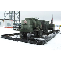 Barres L-Rod Insta-Berm, Capacit&eacute; 748 gal. US, 10' la x 10' lo x 12" h, Support en L Moffatt Supply & Specialties