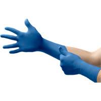 Gants UltraSense EC, T-petit, Nitrile, 5 mils, Sans poudre, Bleu, Classe 2 Moffatt Supply & Specialties
