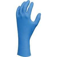 Gants l&eacute;gers, 7/Petit, Nitrile, 9 mils, Sans poudre, Bleu Moffatt Supply & Specialties