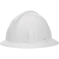 Full Brim Hardhat, Meets CSA Type 1, Ratchet Suspension, Non-Vented Moffatt Supply & Specialties