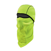 N-Ferno&reg; 6823 Wind-Proof Hinged Balaclava, Fleece, High-Visibility Lime Green Moffatt Supply & Specialties
