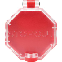 Dispositif de verrouillage polyvalent pour &eacute;quipement pneumatique Stopout Moffatt Supply & Specialties