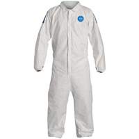 Coveralls, Medium, White, Tyvek&reg; 400 D Moffatt Supply & Specialties