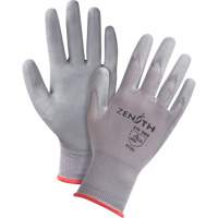 DMF-Free Coated Gloves, 10/X-Large, Polyurethane Coating, 15 Gauge, Nylon Shell Moffatt Supply & Specialties