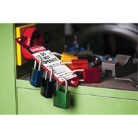 Padlock, Keyed Different, Aluminum, 1-1/2" Width Moffatt Supply & Specialties