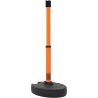 PLUS Barrier Post Set Receiver, 42" High, Orange Moffatt Supply & Specialties