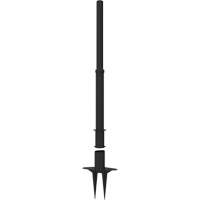 PLUS Barrier Post, 42" High, Black Moffatt Supply & Specialties