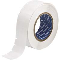 B-461 Thermal Transfer labels, Polyester, 0.6" L x 1.625" H, White Moffatt Supply & Specialties