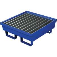 Steel Spill Containment Pallet, 17 US gal. Spill Capacity, 27" x 25.75" x 6" Moffatt Supply & Specialties