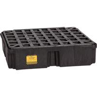 Plateforme de d&eacute;versement modulaire, Capacit&eacute; de d&eacute;versement 15 gal. US, 26" x 26,25" x 6,5" Moffatt Supply & Specialties