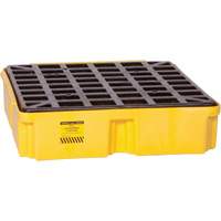 Modular Spill Platform, 15 US gal. Spill Capacity, 26" x 26.25" x 6.5" Moffatt Supply & Specialties