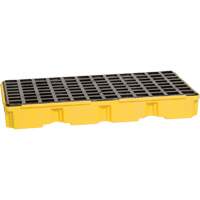 Modular Spill Platform, 30 US gal. Spill Capacity, 51.5" x 26.25" x 6.5" Moffatt Supply & Specialties
