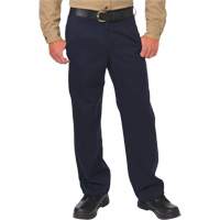 Pantalon de travail de protection contre l'arc &eacute;lectrique, 28, x 26, Bleu marin, 12,4 cal/cm2 Moffatt Supply & Specialties