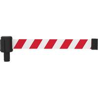 PLUS Banner Cassette, Blank, 15', Red and White Tape Moffatt Supply & Specialties