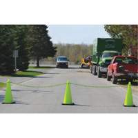 Traffic Cone & Chain Kit, 28", Orange, 4" & 6" Reflective Collar(s) Moffatt Supply & Specialties