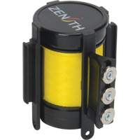 Magnetic Tape Cassette for Build-Your-Own Crowd Control Barrier, 12', Yellow Tape Moffatt Supply & Specialties