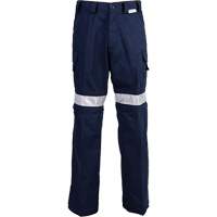 Pantalon haute visibilit&eacute;, Poly-coton, 32, Bleu marin Moffatt Supply & Specialties