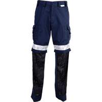 Pantalon haute visibilit&eacute;, Poly-coton, 32, Bleu marin Moffatt Supply & Specialties