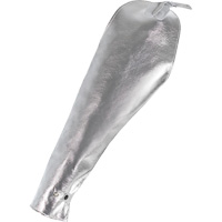 Welder's Heat Resistant Sleeves, 18", Aluminized Kevlar&reg;, Silver Moffatt Supply & Specialties