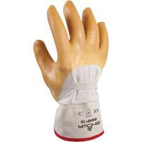Wrinkle Finish Coated Glove, 10/Large, Rubber Latex Coating, Cotton Shell Moffatt Supply & Specialties