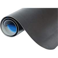 WD Elegance Anti-Microbial Mats, Smooth, 2' x 3' x 9/16", Black, Vinyl Moffatt Supply & Specialties