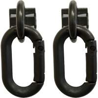 Safety Chain Magnetic Ring & Carabiner Set, Black Moffatt Supply & Specialties