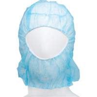 Disposable Hood, Polypropylene, Blue Moffatt Supply & Specialties