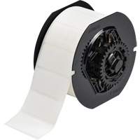B33 Series Printer Labels, Paper, 2" L x 1" H, White Moffatt Supply & Specialties