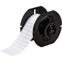 B33 Series Chemical Resistant Laboratory Labels, Polyester, 1" L x 0.375" H, White Moffatt Supply & Specialties