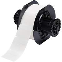 B33 Series Self-Laminating Labels, Vinyl, 1.75" L x 1.5" H, White Moffatt Supply & Specialties
