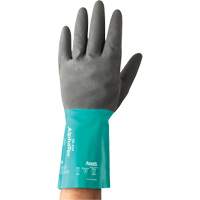 Gants r&eacute;sistants aux produits chimiques AlphaTec s&eacute;rie 58-430, Taille 7, 13" lo, Nitrile, Doublure en Coton/Ouat&eacute;e, 10 mils Moffatt Supply & Specialties