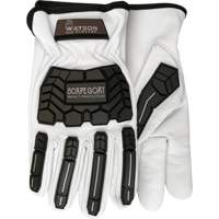 Gants antichocs Scape Goat, T-petit, Paume en Ch&egrave;vre, Poignet &agrave; enfiler Moffatt Supply & Specialties
