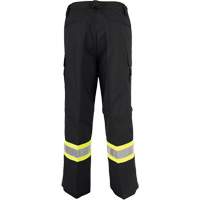 Pantalons ventil&eacute;s haute visibilit&eacute; toutes saisons, Poly-coton, 50, Noir Moffatt Supply & Specialties