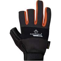 Clutch Gear&reg; Open-Finger Framers Gloves, Synthetic Palm, Size Small Moffatt Supply & Specialties