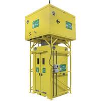 Enclosed Outdoor Gravity Fed Safety Shower Moffatt Supply & Specialties