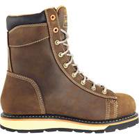 Bottes de travail pour monteur, Cuir, Embout Acier, Taille 7, Imperm&eacute;able Moffatt Supply & Specialties
