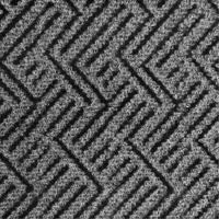 Triathlon Performance Entrance Mats, Wiper/Scraper, 6' x 10' x 7/16", Charcoal Moffatt Supply & Specialties