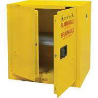 Flammable Storage Cabinet, 22 gal., 2 Door, 35" W x 35" H x 22" D Moffatt Supply & Specialties