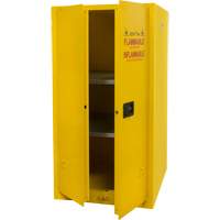 Armoire pour produits inflammables, 60 gal., 2 Porte(s), 34" La x 65" h x 34" p Moffatt Supply & Specialties