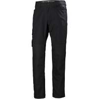 Pantalons d'entretien Oxford, Poly-coton, Noir, Taille 30, Entrejambe 30 Moffatt Supply & Specialties