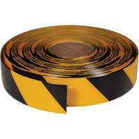 ArmorStripe&reg; Ultra Durable Floor Tape, 2" x 100', PVC, Black and Yellow Moffatt Supply & Specialties