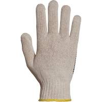 Sure Grip&reg; PVC Dotted String Knit Glove, Poly/Cotton, Single Sided, 7 Gauge, X-Small Moffatt Supply & Specialties
