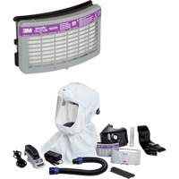 Versaflo Easy Clean PAPR Kit, Loose Fitting Hood & Faceshield, Lithium-Ion Battery Moffatt Supply & Specialties